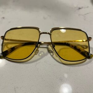 Stevie Tezza Yellow Sunglasses